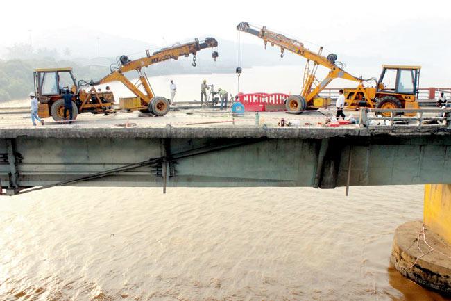 get cracking! NHAI officials say the repair work may be completed by the end of March
