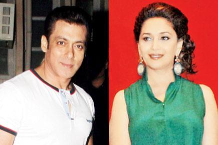 Salman, Madhuri face flak for Saifai gig