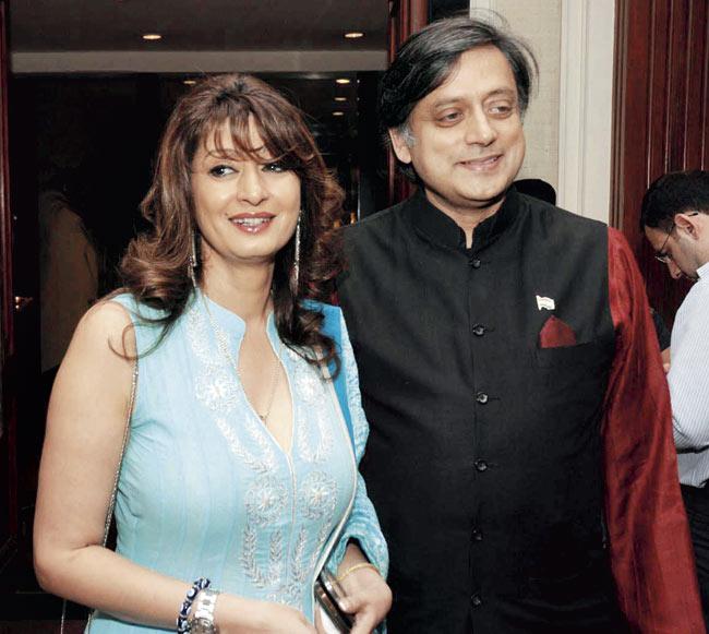 Sunanda and Shashi Tharoor were embroiled in a Twitter controversy barely two days before Sunanda was found dead in a Delhi hotel