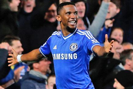 EPL: Eto'o scores hat-trick as Chelsea beat Manchester United