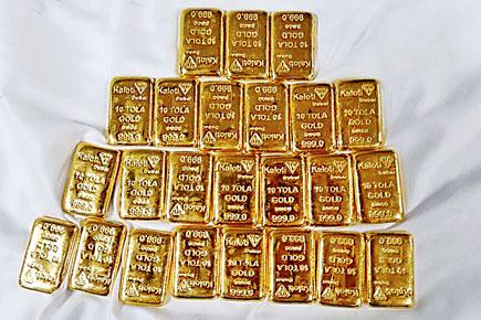 Biggest haul in 5 years: Man held with 24 gold bars
