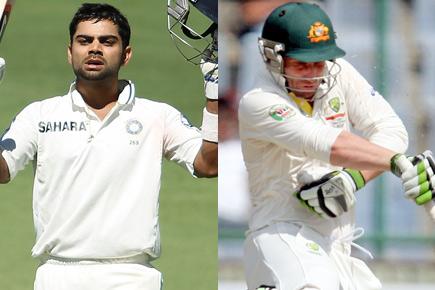 A tale of two batsmen - Virat Kohli and Phil Hughes