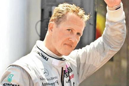 Schumacher receiving muscle training to stop body seizing in coma