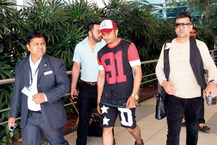 Spotted: Yo Yo Honey Singh at the airport