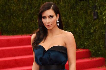 Kim Kardashian suffers a wardrobe malfunction