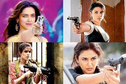 When Bollywood heroines picked up their weapons