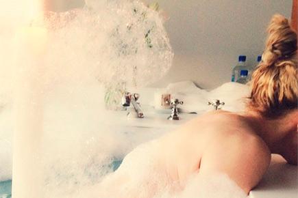 Madonna posts naked selfie in bubble bath on Mother's Day