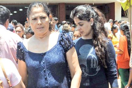 Spotted: Genelia D'Souza with mother at Mahim Church