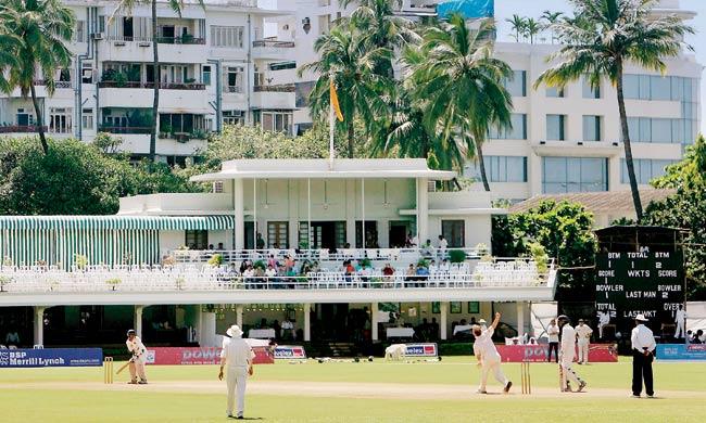 An Australia tour game at Brabourne Stadium in 2004. Pic/Getty Images 