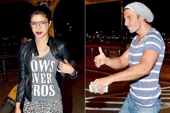 Priyanka Chopra and Ranveer Singh