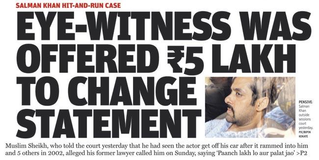 mid-day’s May 7 report on Sheikh’s bribery complaint