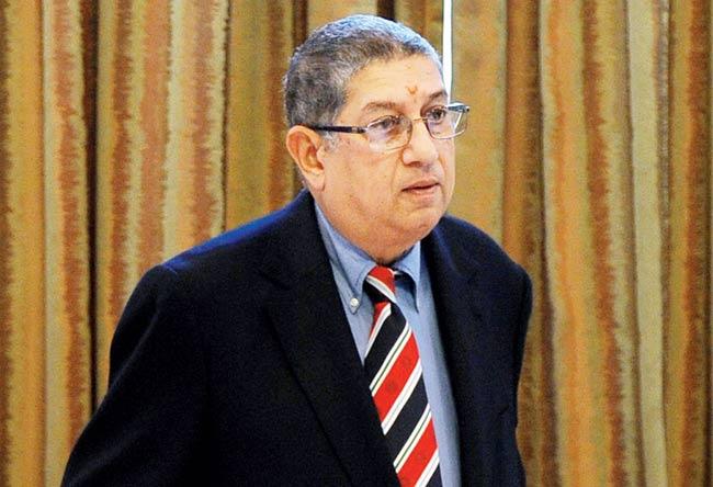 Supreme Court rejects N Srinivasan's plea to be restored as BCCI chief