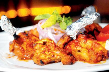 Kababs under the open sky