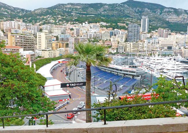 FRENCH FEEL: The beautiful country of Monaco flanked by the Mediterranean Sea 