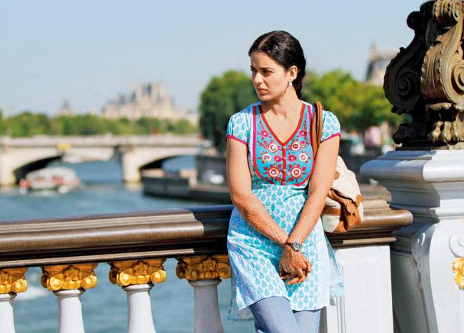 Kangna Ranaut’s character, decides to go on her honeymoon to Europe — all by herself — in the film, 