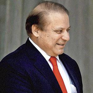 Pakistani premier Nawaz Sharif