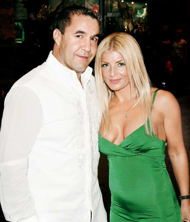 Boxer Jeff Fenech with wife Susie