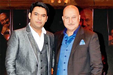 Kapil Sharma gets nervous while shooting with Anupam Kher