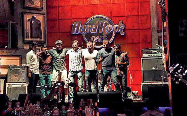 AntariX at the Hard Rock Rising competition