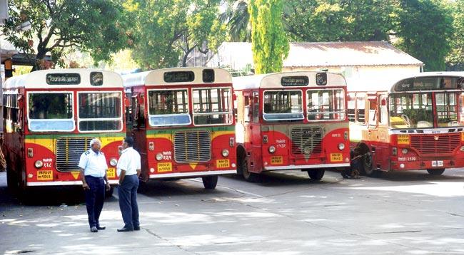 Officials from BEST claim that because of summer vacations, there has been a drop in daily revenue in the transport and electricity division. File pic