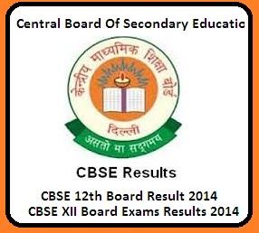 CBSE Result 2014 / www.cbse.nic.in / cbseresults.nic.in
