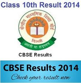 CBSE 10th Result 2014