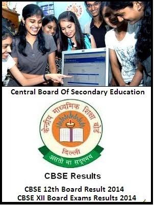 CBSE Results 2014 / CBSE 12th Results 2014