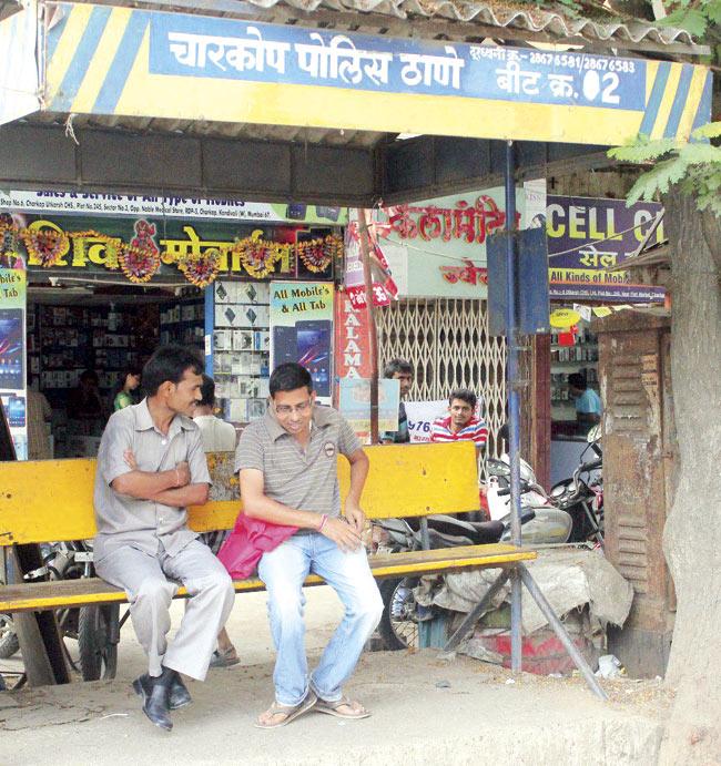 Locals say that they hardly ever see a cop present inside the police chowky