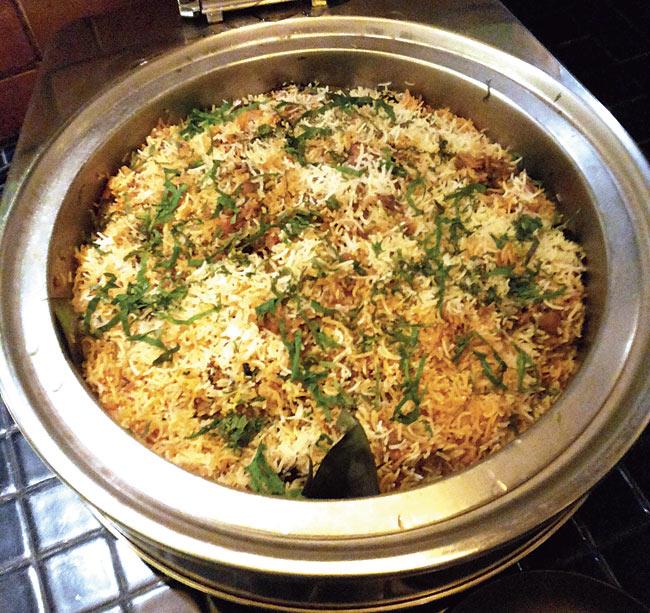 The Chicken Machoos an African style biryani, is a must try