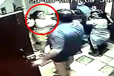 Caught on CCTV: Dolly Bindra fights with neighbours