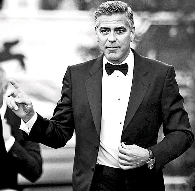 Hollywood actor George Clooney 
