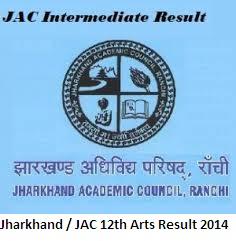 JAC 12th Arts Result 2014 / JAC Intermediate Result