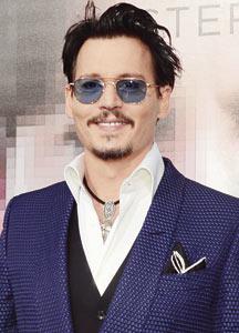 Johnny Depp. Pic/AFP