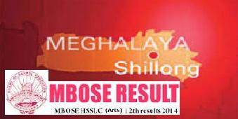 MBOSE Result / MBOSE 12th Arts Result / MBOSE HSSLC Result 2014