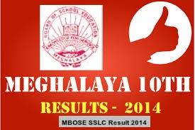 MBOSE SSLC 10th Board Result 2014