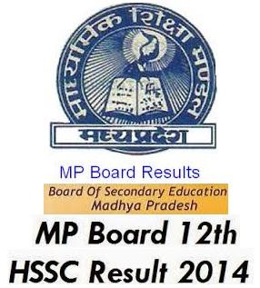 MP Board Result 2014