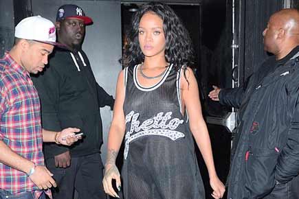 Rihanna out for night out clubbing 