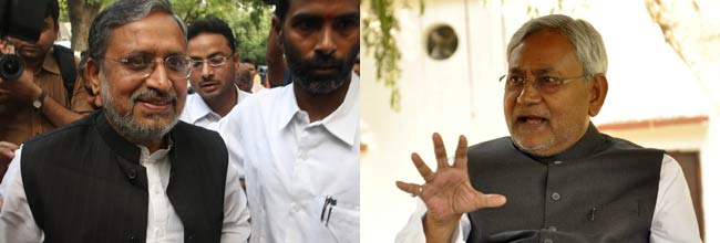 Sushil Modi and Nitish Kumar