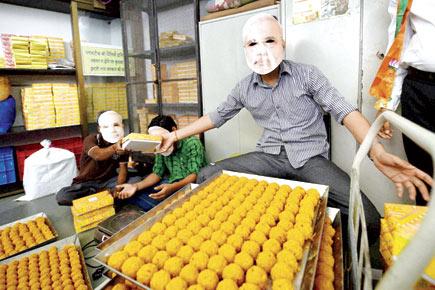 Laddoos, dhoklas fly off the shelves at sweet shops across Mumbai