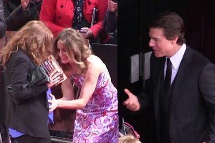 Tom Cruise and Emily Blunt at 'Edge Of Tomorrow' premiere