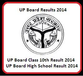 UP Board Class 10th Result 2014 / High School Result 2014