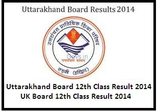 UK Board 12th Result 2014 / Uttarakhand Board 12th Class Result 2014