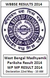 WBBSE Results 2014 / Madhyamik Results 2014