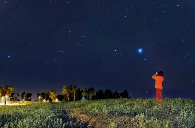 Learn to identify different stars and planets through this session