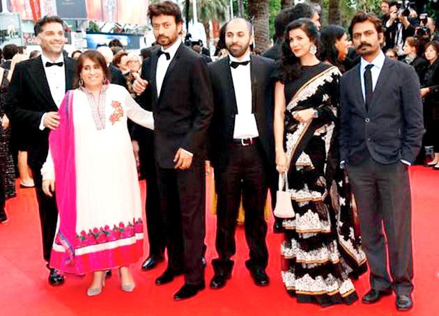 Ritesh Batra’s (third from right) debut film, The Lunchbox, bagged the Critics Week Viewers’ Choice Award at the 66th Cannes Film Festival in 2013