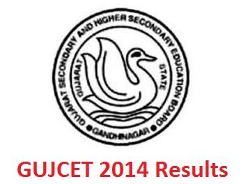 GUJCET Result 2014