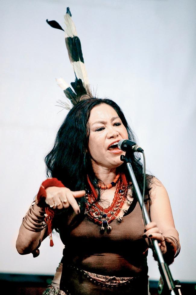 Naga musicians often merge rock, jazz and blues to make their music accessible