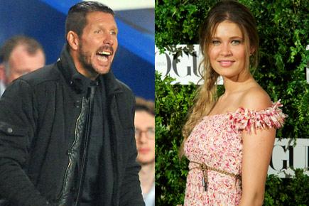 Atletico manager Diego Simeone dating hottie Argentine model Carla