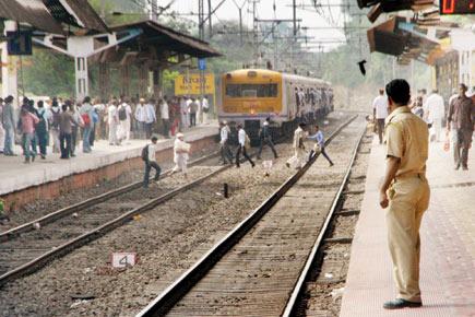 Railway officials try to 'drive' out passengers from tracks