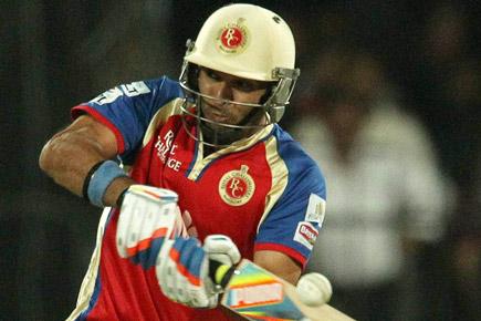 IPL 7: Yuvraj's superlative show in vain as Rajasthan beat Bangalore